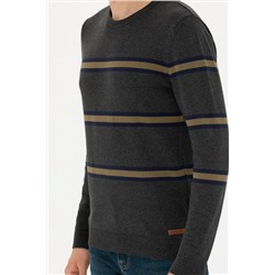 Erkek Antrasit Melanj Kazak