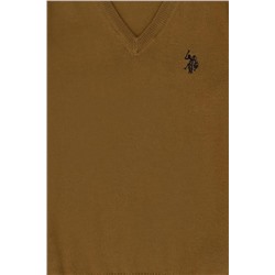 Erkek Çocuk Açık Haki Basic Kazak