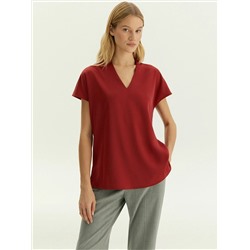 Блуза из костюмной ткани, B2781/lukum