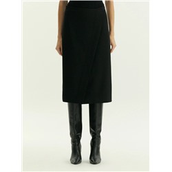 Юбка-карандаш миди на запах, S1074/monk