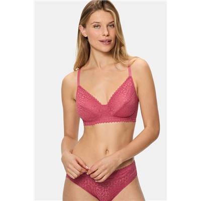 Sujetador capacidad sin aros y encaje