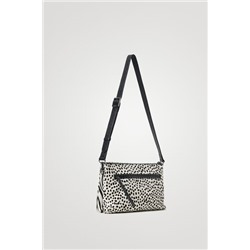 Bolso bandolera piel animal print