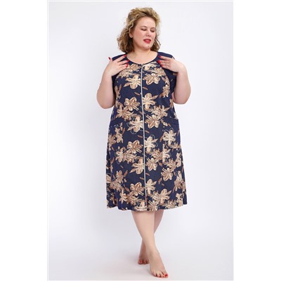 Халат 004 домашний на молнии