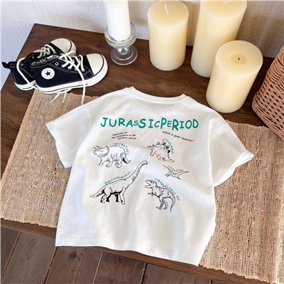 Хлопковая футболка для мальчиков