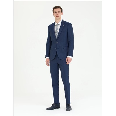 Açık Lacivert Ekstra Slim Fit Takım Elbise
