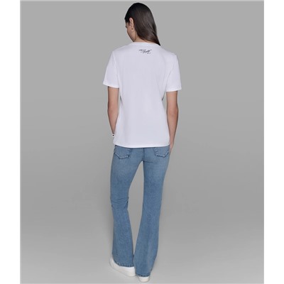 LUXE BONJOUR PARIS LOGO TEE
