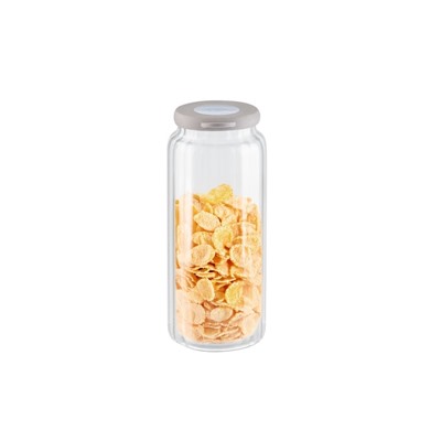 Voyana Optikli Borosilikat Cam Kavanoz - 1200 ml