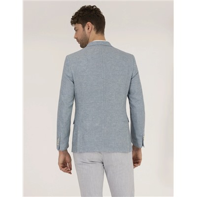 Mavi Ekstra Slim Fit Keten Karışımlı Blazer Ceket