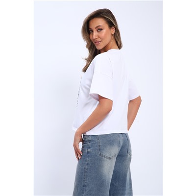 Футболка женская Modellance c принтом 32077