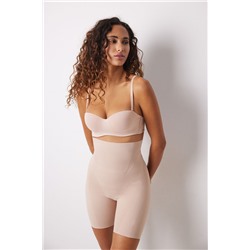 Pantalón ciclista reductor y push up nude