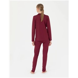 Bordo Pijama Takımı