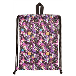 Мешок для обуви Гимнастки черный фон