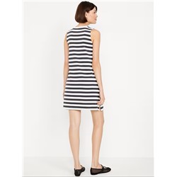 Vintage Sleeveless Mini T-Shirt Dress