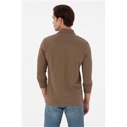 Erkek Haki Sweatshirt