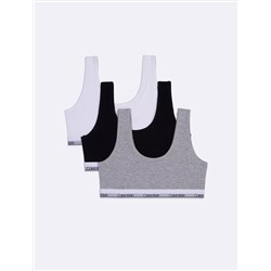 Girls Modern Cotton 3-Pack Bralette