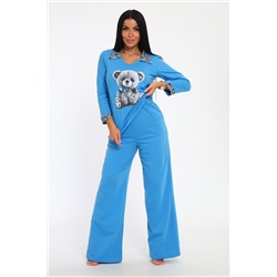 Пижама женская Teddy с брюками палаццо