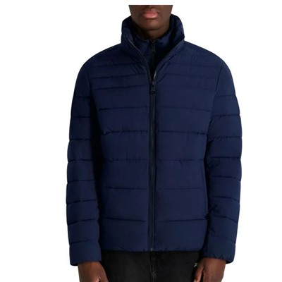Karl Lagerfeld Paris Quilted Zip-Front Puffer Jacket