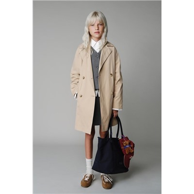 BASIC LONG TRENCH COAT