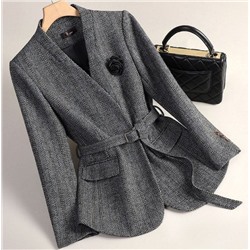 Элегантный костюм Пиджак + брюки из смесовой шерсти