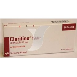 CLARITINE 10 MG 20 TABLET (аналог Ломилан® (Lomilan®))