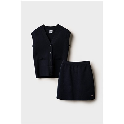 Комплект (Жилет+Юбка) PLAYTODAY, 1130140