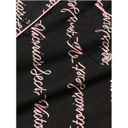 VICTORIA'S SECRET Flannel Long Pajama Set