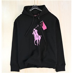 Парная  хлопковая флисовая толстовка с капюшоном