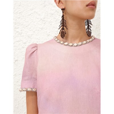 Платье люкс 100%лен