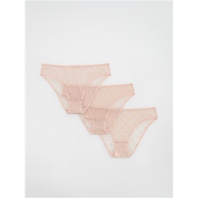 Mesh-Slips, 3er-Pack