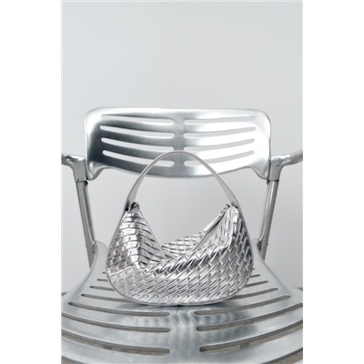 BRAIDED-EFFECT HANDBAG