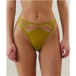 Tanga de tul con bordados