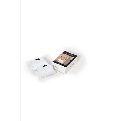 Pierre Cardin %100 Pamuklu Penye Erkek Klasik Düğmeli 2'li Beyaz Boxer Q4.U.0O.K5.K.A.P.C
