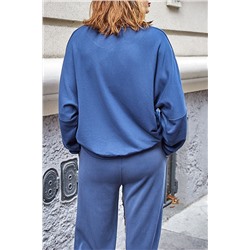 Футболка оверсайз Juna Синяя