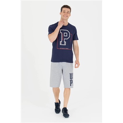 Erkek Lacivert Bisiklet Yaka Tişört