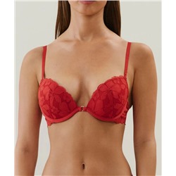 Sujetador push-up de encaje