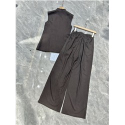 Шикарный льняной костюм 2 цвета