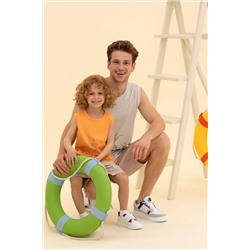 Çocuk Turuncu Atlet Tişört