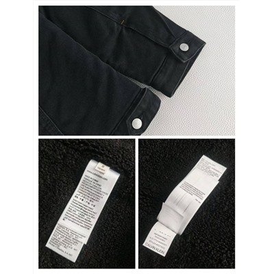 Мужская джинсовая куртка с искусственной овчиной внутри  Calvi*n Klei*n