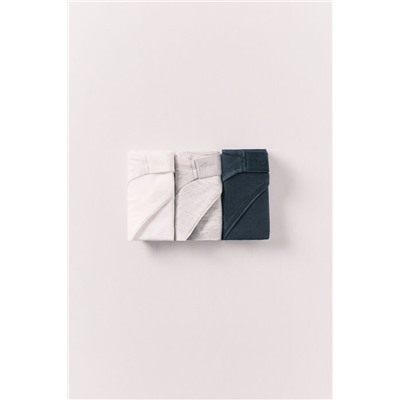 Pack 3 tangas tira algodón logo