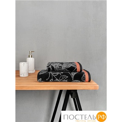 Полотенце велюровое Arya Dinis 70x140 Черный