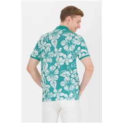 Erkek Mint Polo Yaka Tişört