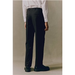 Мужские классические брюки, слегка свободная модель со складкой  H&*M