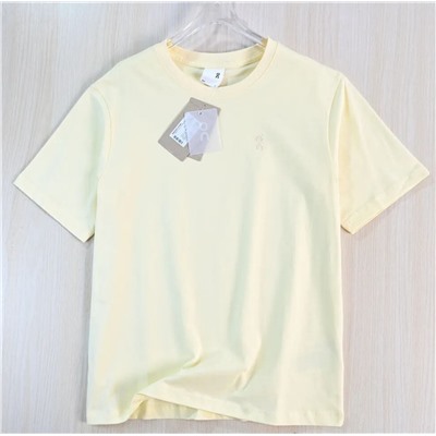 Мужская хлопковая футболка с вышивкой букв