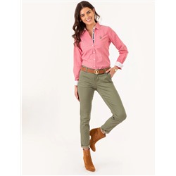 LADIES 38MM MEDALLION LOGO BELT