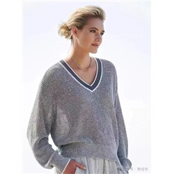 Изысканный и непринужденный пуловер Brunell*o Cucinell*i