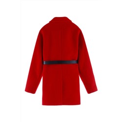 Chaqueta de lana Rojo