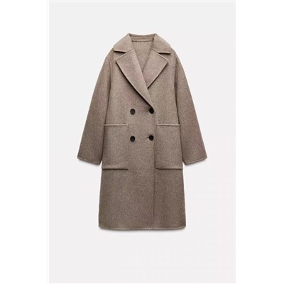 Женское пальто из смесовой шерсти  ZAR*A 💤