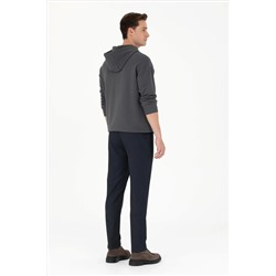 Erkek Lacivert Kanvas Pantolon