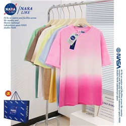 Женская оверсайз футболка с градиентным окрасом  19 цветов