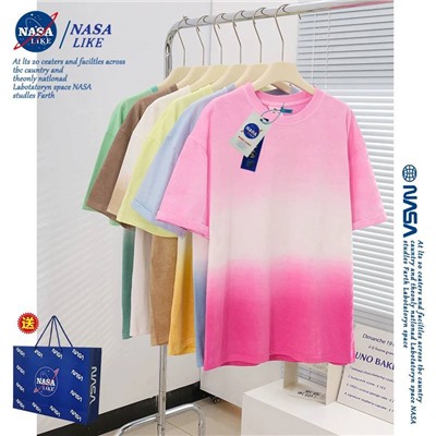 Женская оверсайз футболка с градиентным окрасом  19 цветов